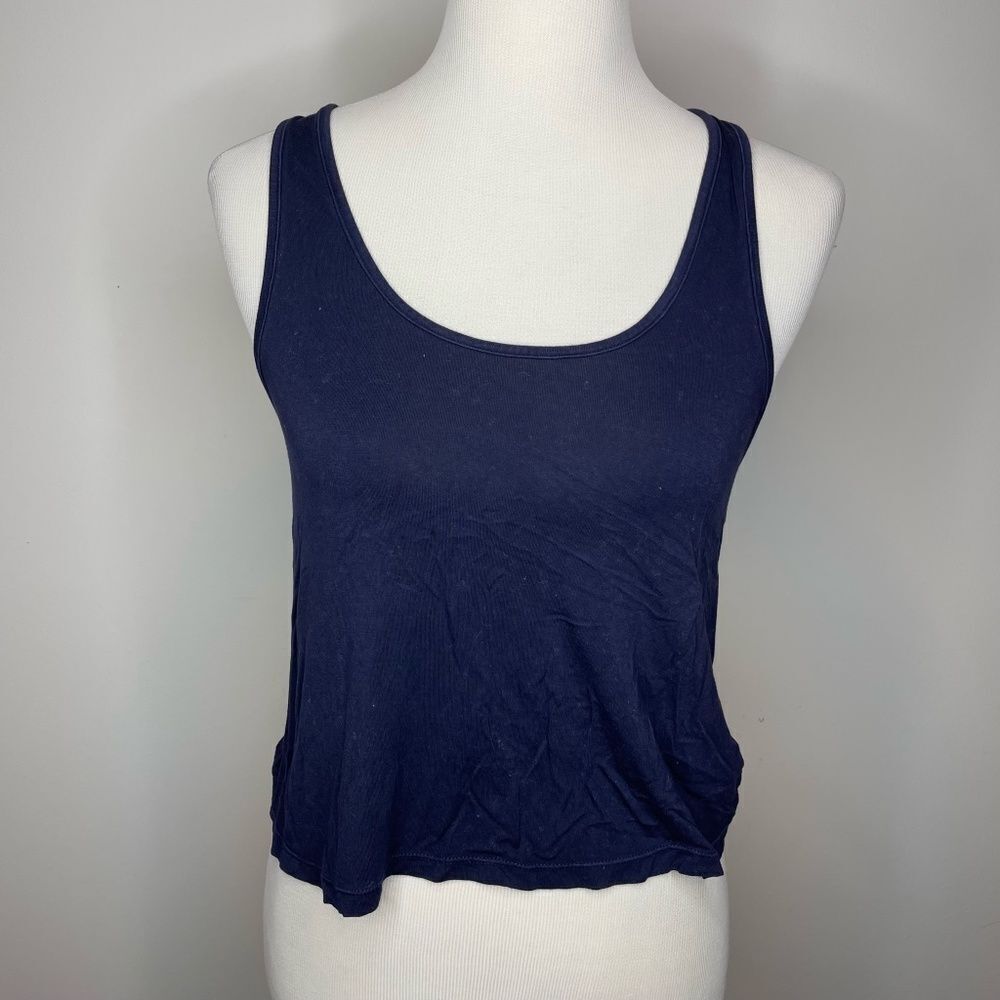 5/$25💜 Garage- Blue Racerback Tank Top